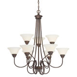 Hot Sale Chandelier with Glass Shade (1369RBZ)
