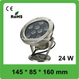 Multi Function IP68 RGB 2640 Lm LED Underwater Lights with Stainless Steel Housing