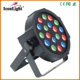 18*3W RGB LED Mega Flat PAR Light with CE RoHS