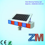 Six Modules Saving Energy Solar Traffic Light for for Warning Road Users