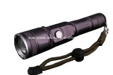 Zoom USB Rechargeable CREE T6 LED Flashlight (FH-15D605)