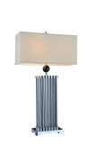 White Shade Steel Table Lamp (GT8416-2)