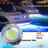 RGB 100W High Bright LED Boat Lights/High Lumen LED Underwater Boat Light/High Quality Yacht LED Lighting