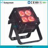 Outdoor RoHS 4 *15W 4in1 RGBW DMX LED PAR Light for Stage