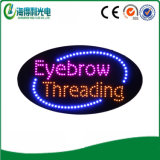 Attactive LED Eyebrown Threading Lette Sign LED Open Display (hse0105)