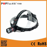 Poppast35b High Quality Aluminum CREE Xpg R5 Rechargeable LED Headlamp Flashlight