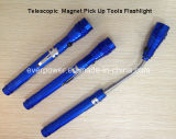 3LED Telescopic Aluminum Magnet Pick up Tools LED Flashlight (FA-2025)