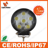 Lml-0118L 18W Car Head Light Spot Beam LED Work Light for Boat, Bus, Offraod Vehicle