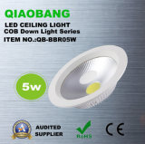 COB Down Light COB LED Ceiling Light with 5W (QB-BBR05W)