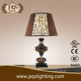 Double Color Lamp Shade Transparent Resin Table Lamp