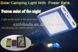 Solar Power Bank LED Camping Lantern Light