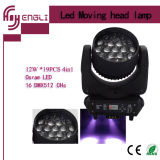 19PCS RGBW LED Moving Head Wash Light