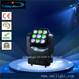 3X3 10W RGBW 4in1 LED Matrix Rotating Moving Head Light