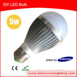 5W Samsung LED Light Bulbs, Hot Sales E27 LED Bulb