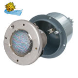Stainless Steel LED Underwater Light for Swimming Pool with Plastic Case