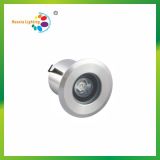 1W Mini 62mm Diameter LED Underground Light, Inground Light