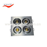 New Square Design 4W High Power LED Ceiling Light for Building