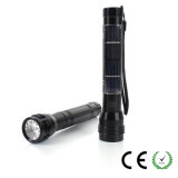 7 LED Aluminum Flashlight Solar Flashlight Emergency Light