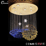 2015 Hot Sale Blue Mix and Match Crystal Ball Chandelier