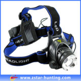 Long Range Black Xml-T6 1200lm Rechargeable LED Bright Aluminum Headlight (ZSBL0003)