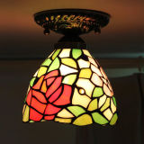 Antique Hot Sell Tiffany Ceiling Lamp with Europe Style Factory (XC06002)