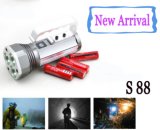 New Arrival Portable Aluminum CREE LED Rechargeable Flashlight