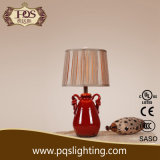 Small Chinese Red Kettle Ceramic Table Lamp