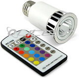 5W E27 RGB High Power LED Spot Light, LED Spot Lamp, LED Light, LED Lamp, LED Lighting, LED Bulb, LED Spotlight