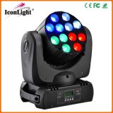 12X10W RGBW LED Moving Head Beam Light for Stage Lighting (ICON-M061)
