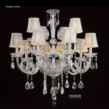 glass lampshade crystal pendant light chandelier