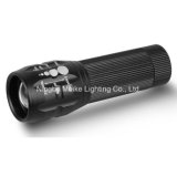 3W CREE Telescopic Zoom Aluminium LED Flashlight (MK-1193B)