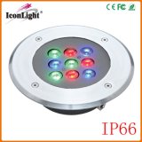 Round IP66 LED Downlight Outdoor Garden Street Park Light (ICON-D005-9)