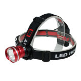 500lumens CREE T6 LED Zoomable Aluminum Head Lamp (LA1208)