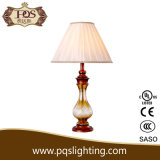 Coffee Glass Lighting Caving Flower Table Lamp