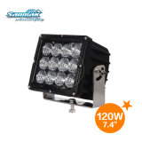 Newest! 7.4'' 120W Square CREE LED Work Light for Truck (SM120)