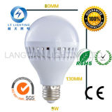 9W Plastic Energy Saving Indoor Lamp Housing Light