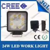 24W COB LED Work Light in Car Accessory 10-30V 4X4 LED Work Light 4