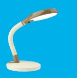 Cream and Oak Energy Saving Table Lamp