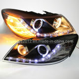 Octavia LED Angel Eyes Head Lamp for Skoda Ldtype