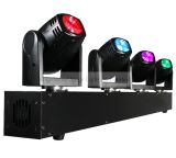 4X10W RGBW 4in1 4 Heads LED Beam Moving Head Lights