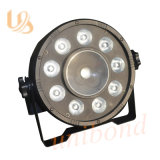 Factory Price LED Plastic PAR Light/RGBW LED 9*3W PAR Light / Washing Lighitng
