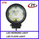 Round Truck Boat ATV LED Work Light 27W