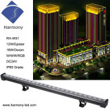 Muti-Color LED 18W DC 24V DMX LED Outdoor Wall Washer
