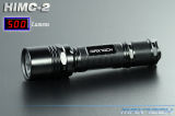 10W CREE MCE 500LM 18650 Rechargeable Aluminum LED Flashlight (HIMC-2)