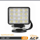 48W Squre LED Work Light for Offroad Truck Jeep