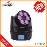 Mini LED Bee Eye Moving Head Light 6*15W RGBW (ICON-M012)