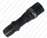 Tactical LED Flashlight With Zoom Dimmer
