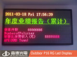 Outdoor P16 Dual Color LED Message Display