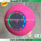 Shower Bluetooth Speaker with Suction Cup, LED Light