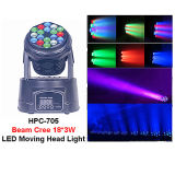 Hot Sale LED 18PCS*3W Moving Head Beam Light